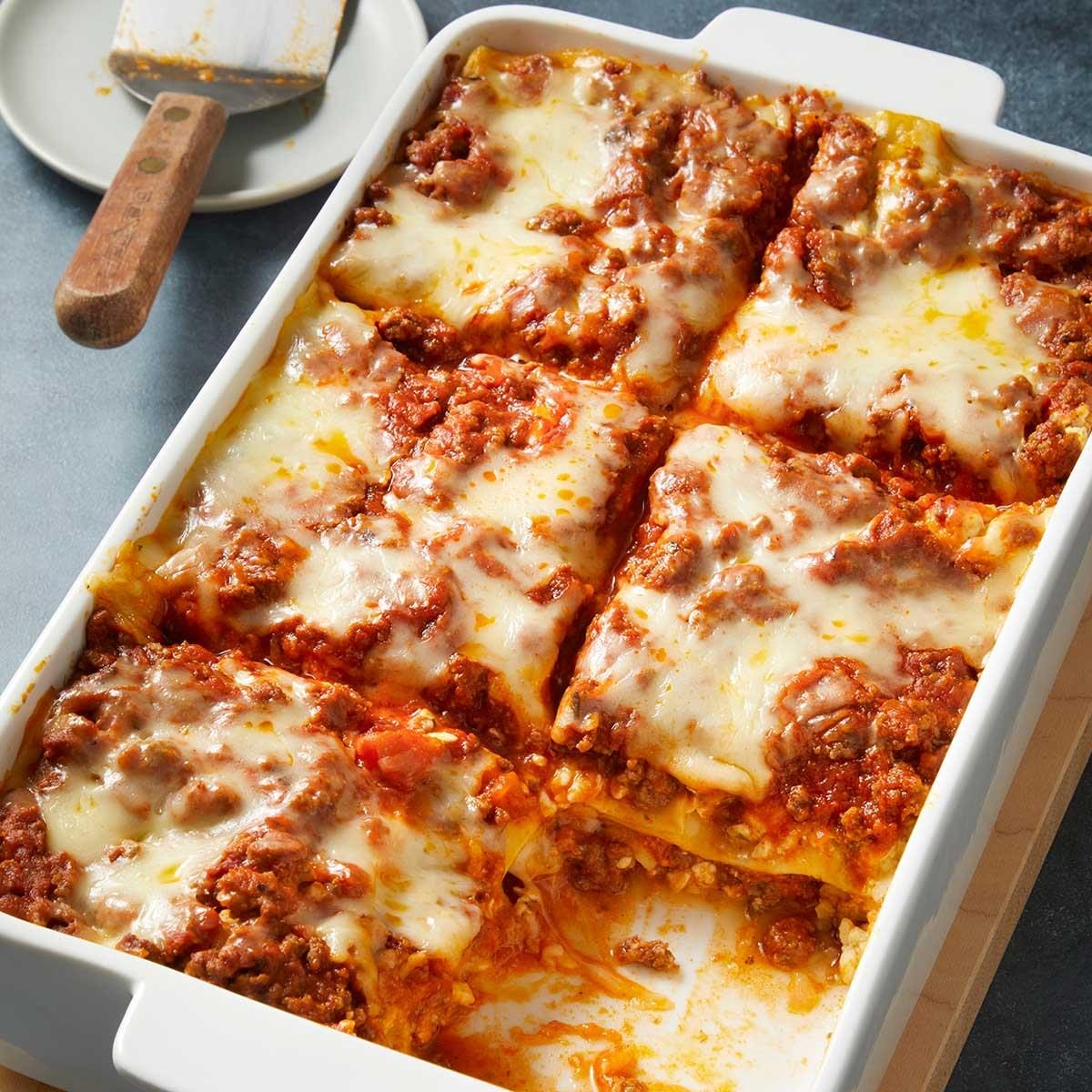 Microwave Lasagna