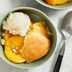Peach Cobbler for Two