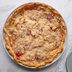 Apple Rhubarb Crumb Pie