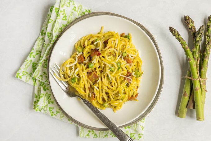 I Tried The Viral Asparagus Carbonara Asparagus Carbonara.toh.nancy Mock 6a