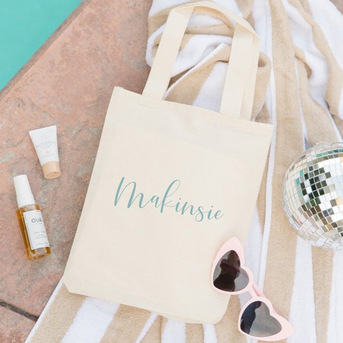 Personalized Tote Via Etsy.com