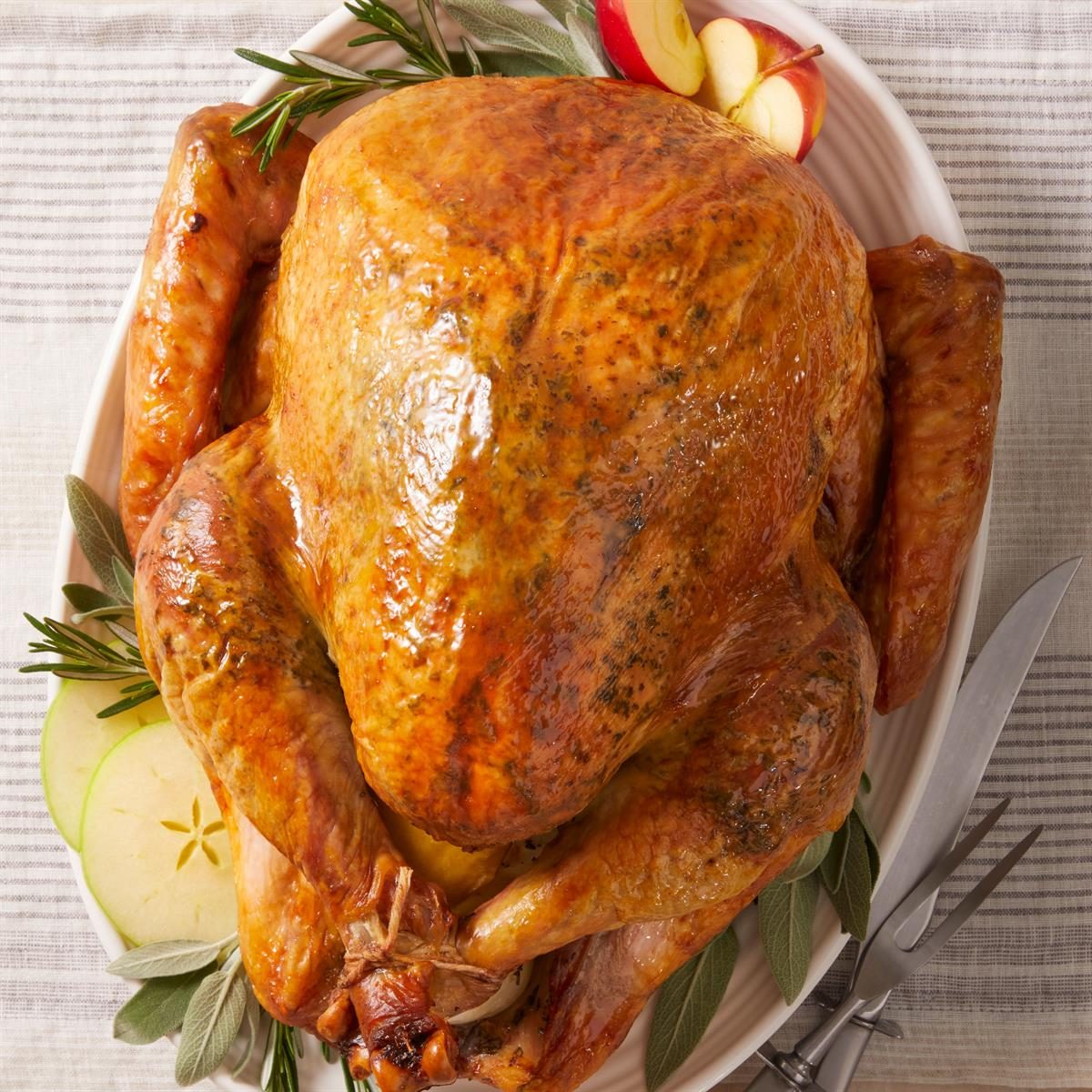 Apple Herb Roasted Turkey
