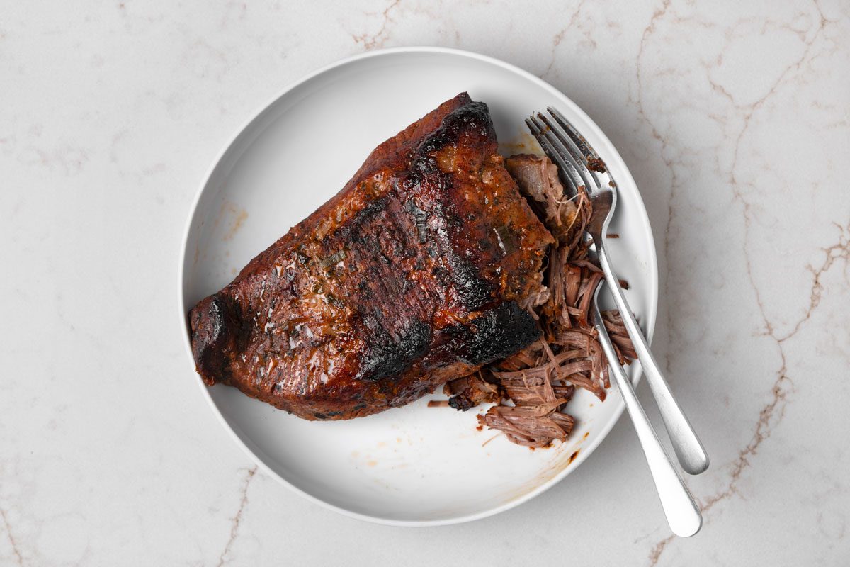 Drain and discard marinade; Prepare grill for indirect heat