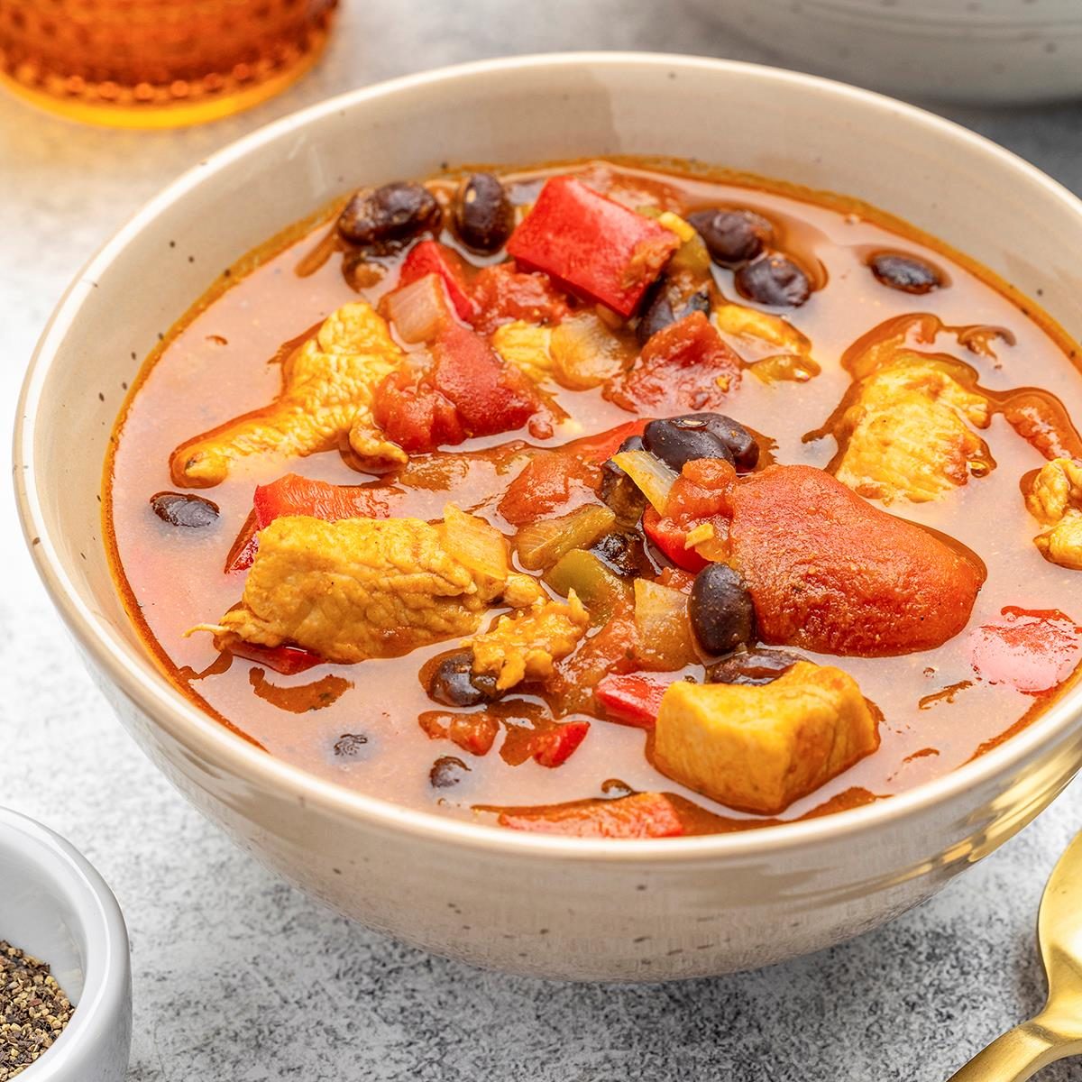 Chicken Chili With Black Beans