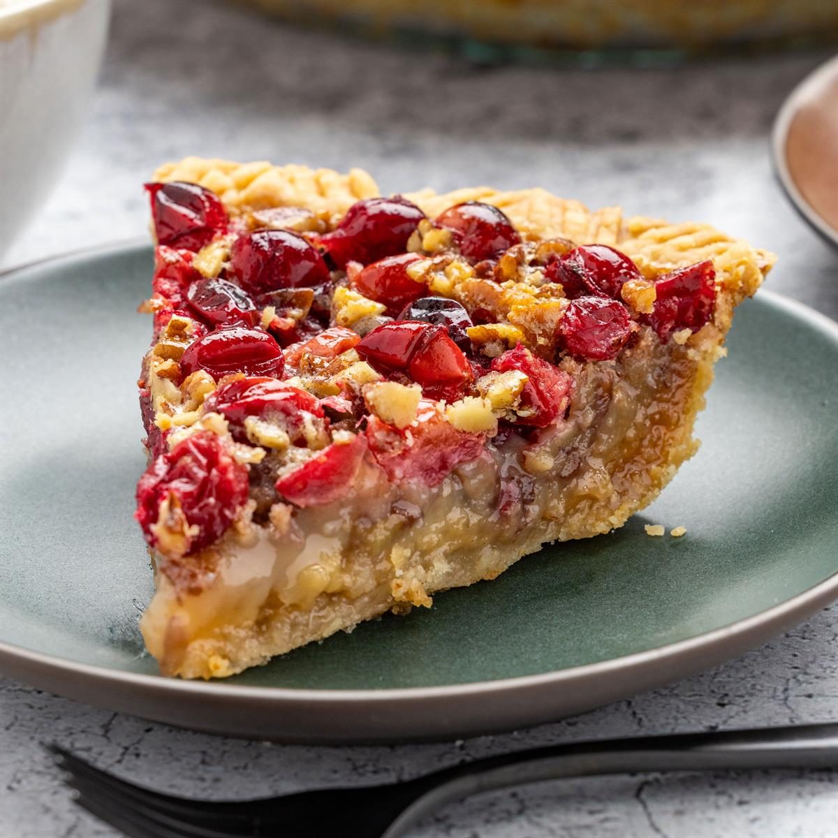 Cranberry Pecan Pie