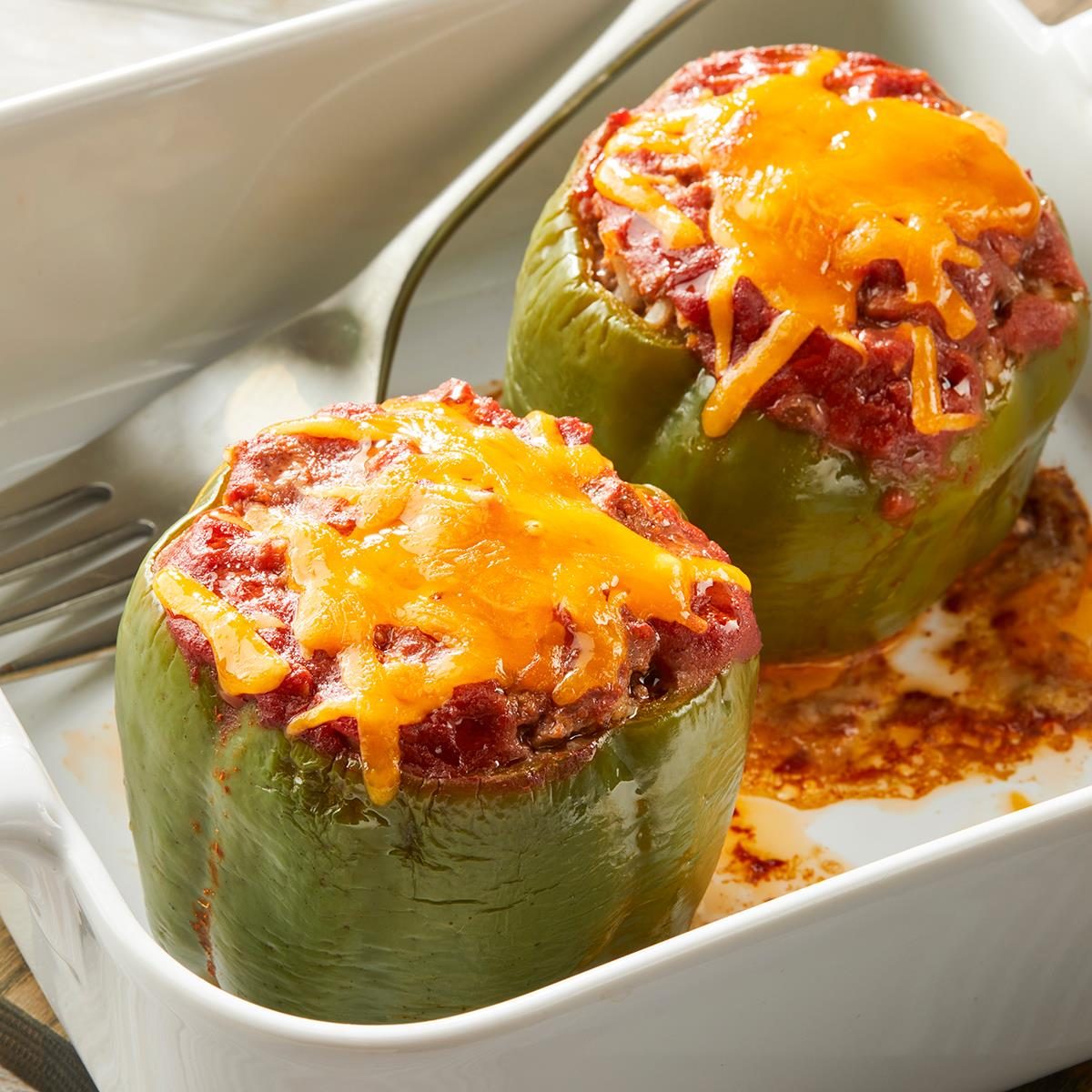Stuffed Peppers for Two