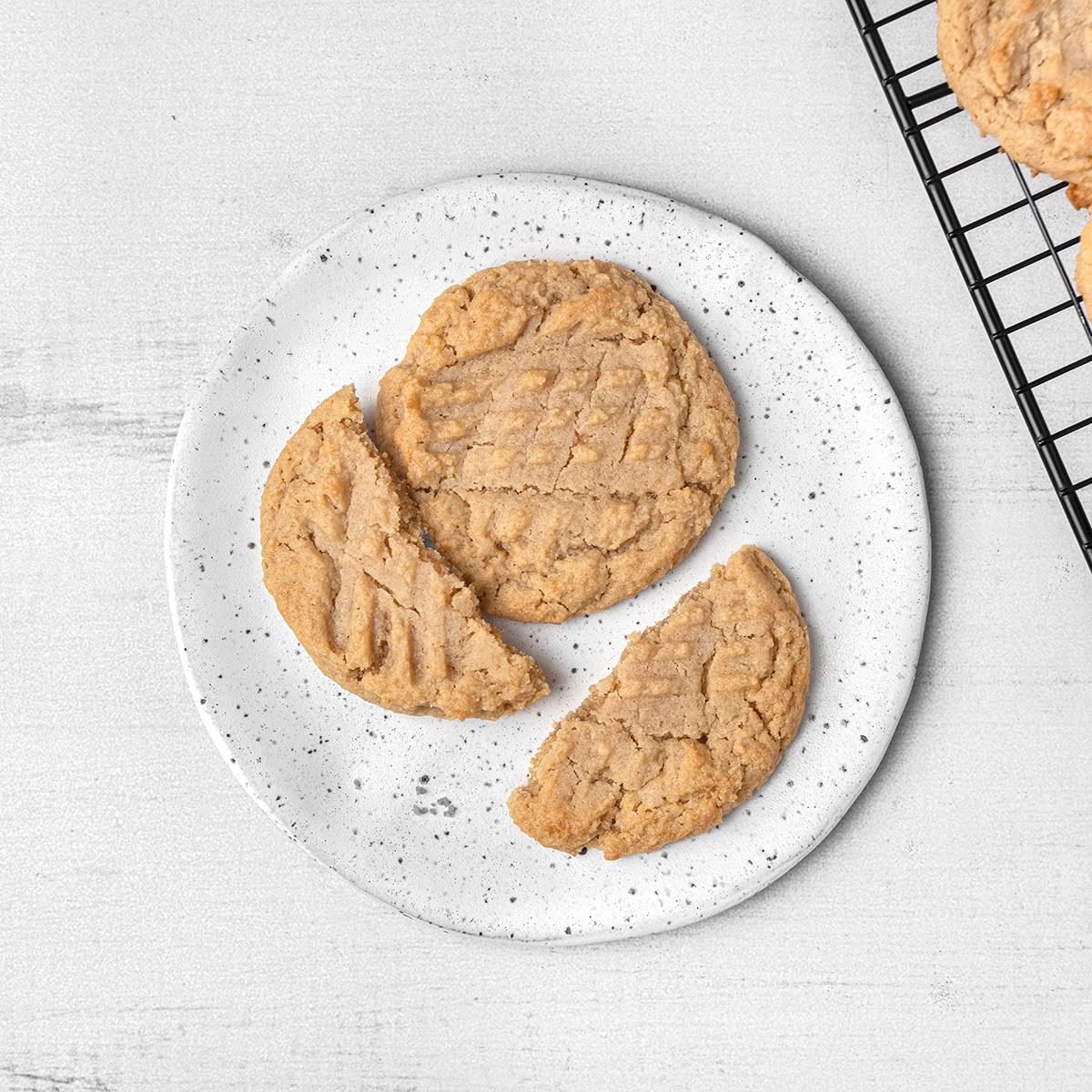 Honey Peanut Butter Cookies
