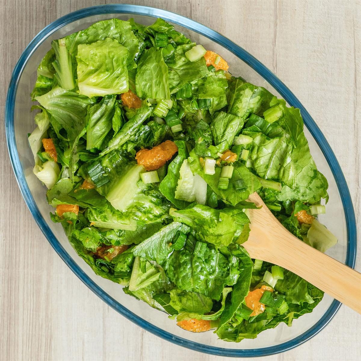 Mandarin Orange Romaine Salad