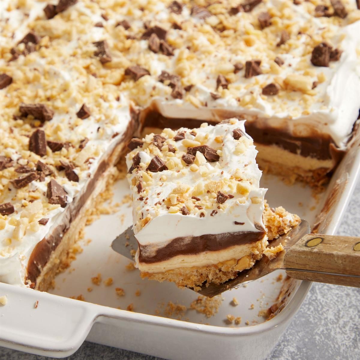 Peanut Butter Pudding Dessert