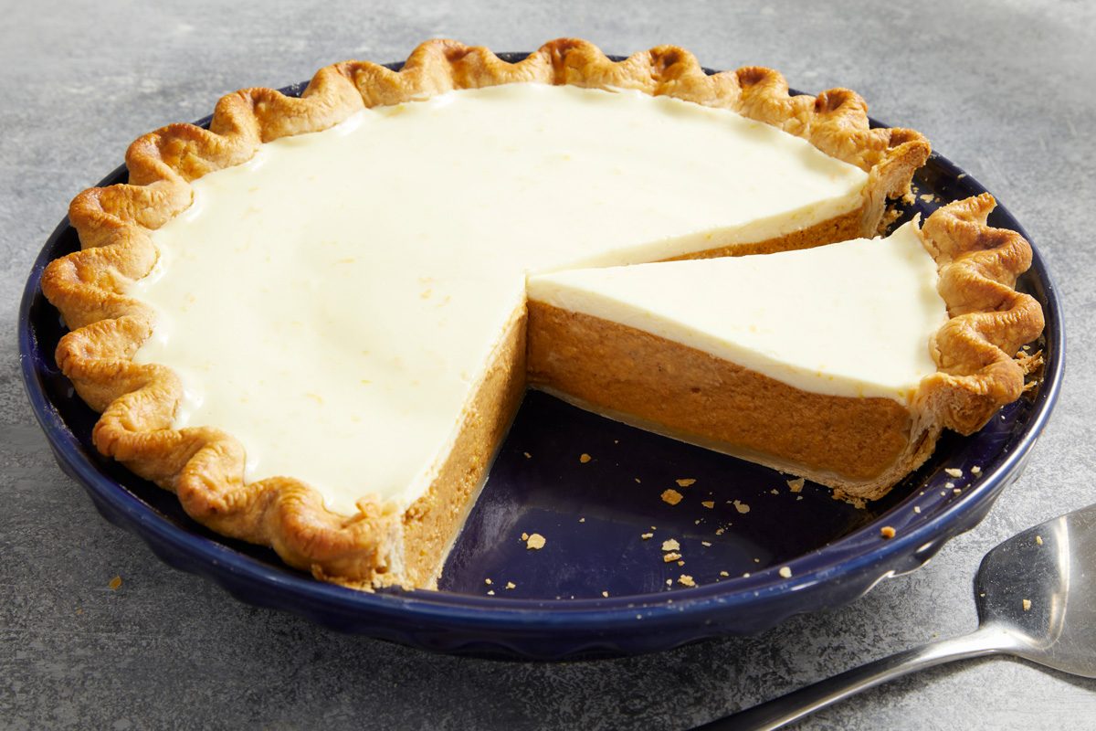 Sour Cream Pumpkin Pie