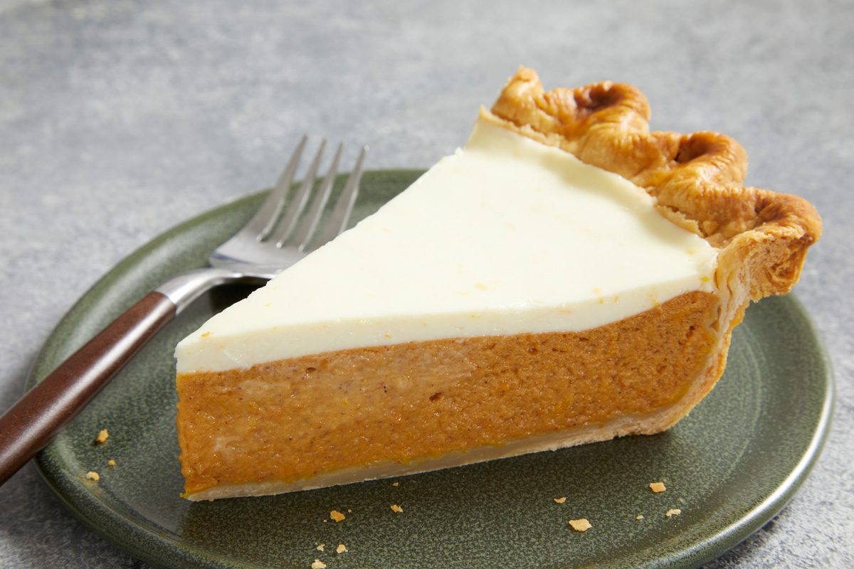 Sour Cream Pumpkin Pie