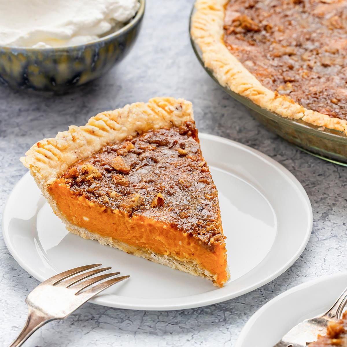 Streusel Pumpkin Pie