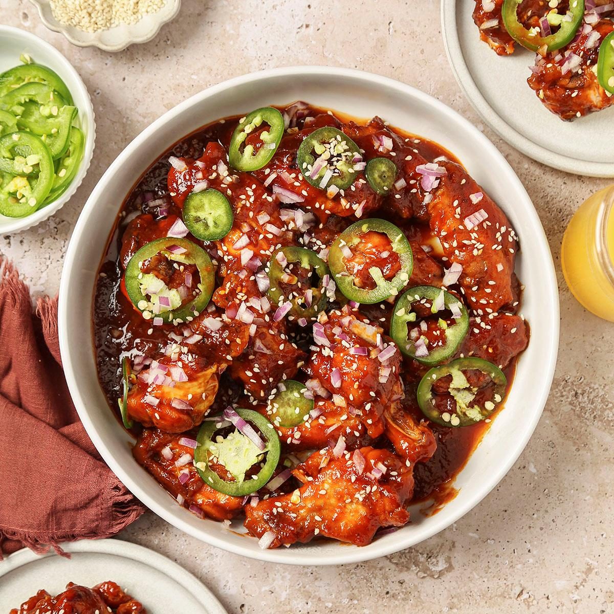 Sweet and Sour Chicken Wings