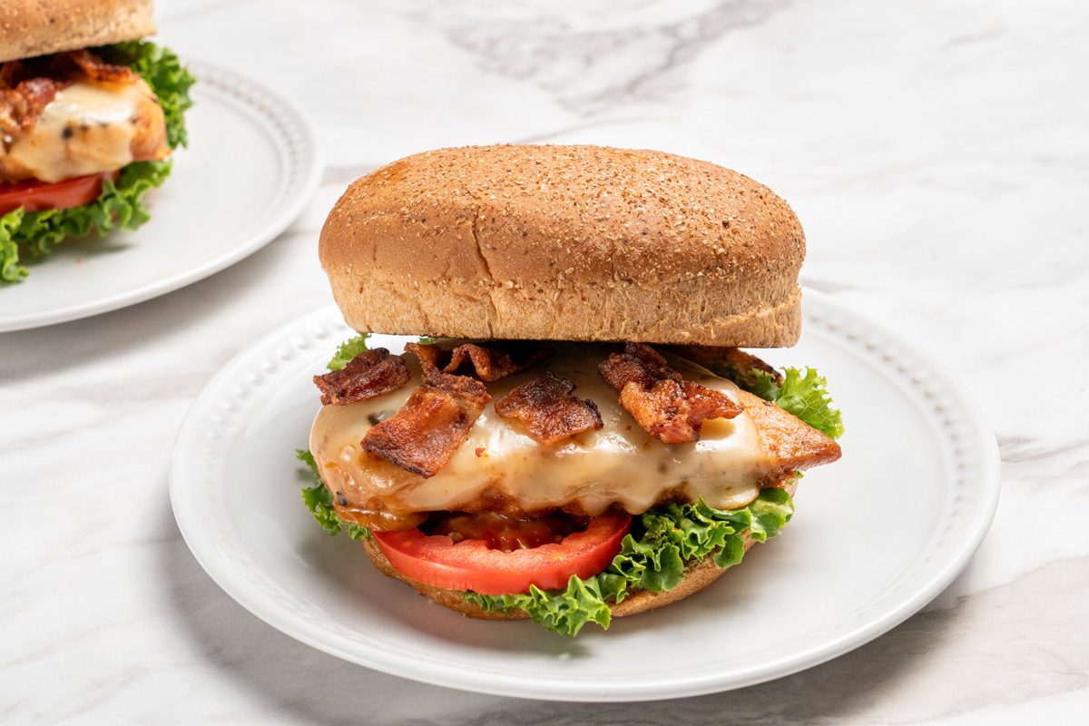 Chicken Bacon Swiss Sandwich