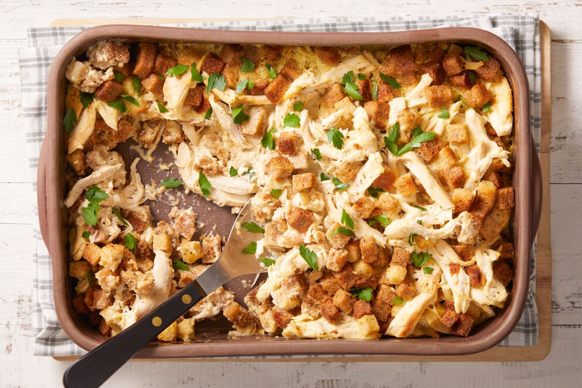 Chicken Crouton Casserole