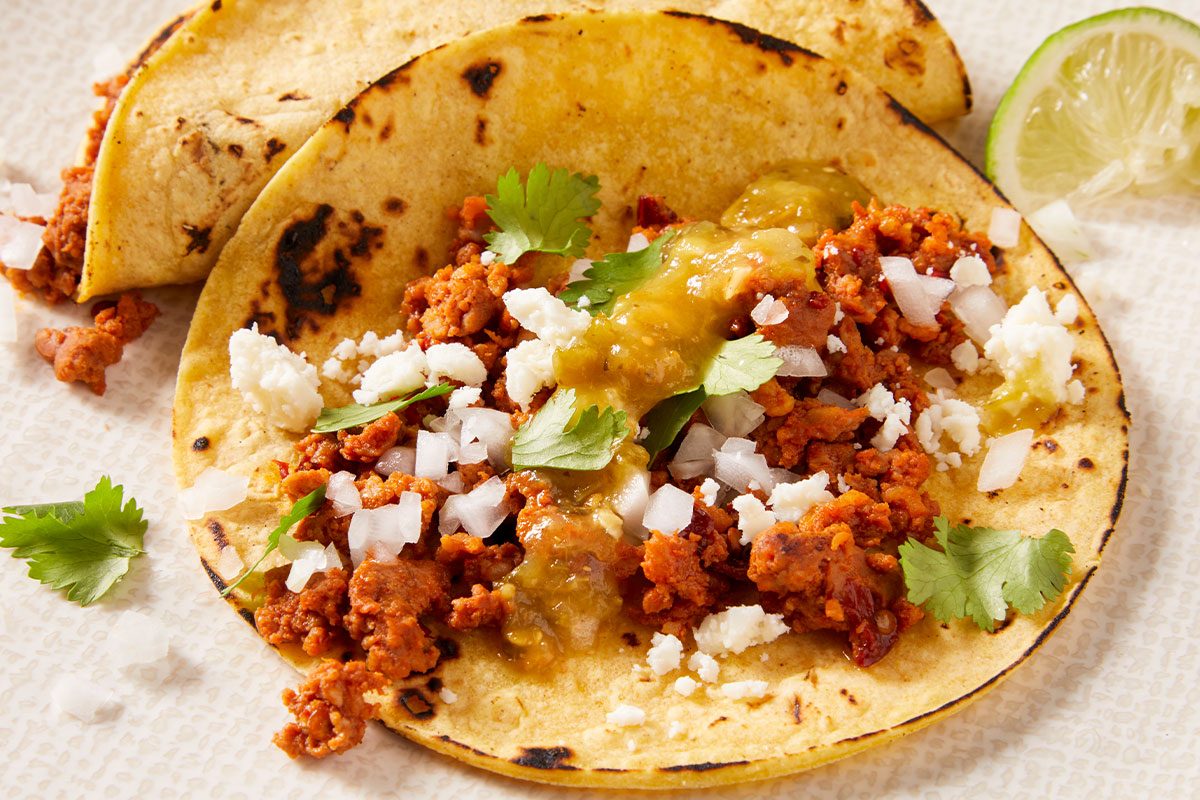 Chorizo Tacos