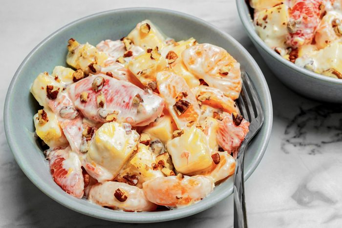 3/4 shot of Citrus Fruit Salad