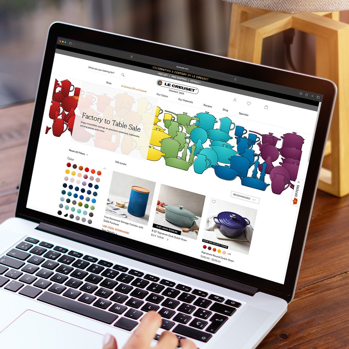 Lecreuset Factory To Table Sale 