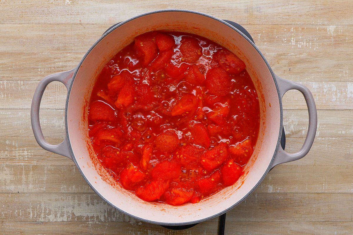 cooking tomatoes