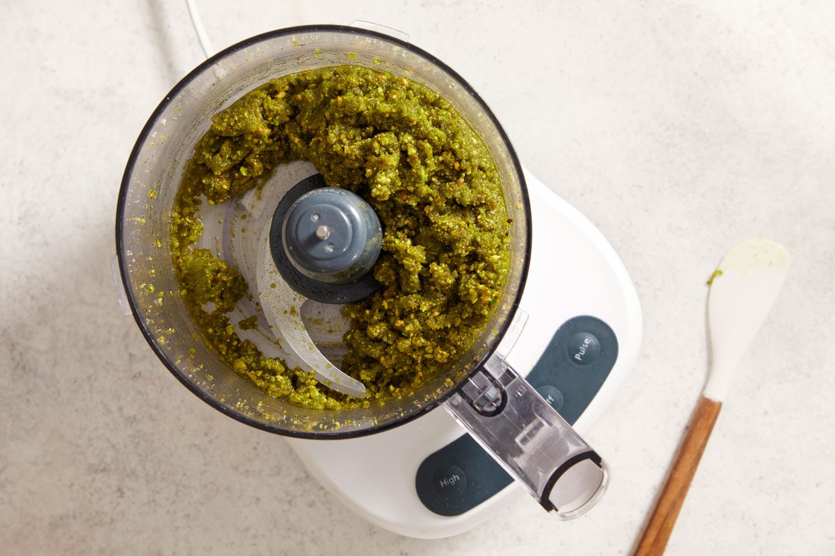 process the pesto