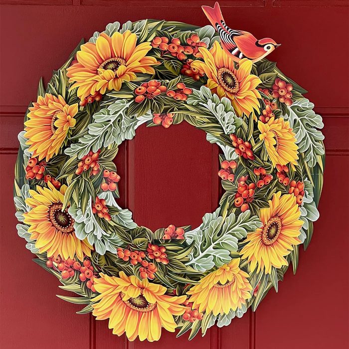 Pop Up Harvest Wreath Via Amazon.com