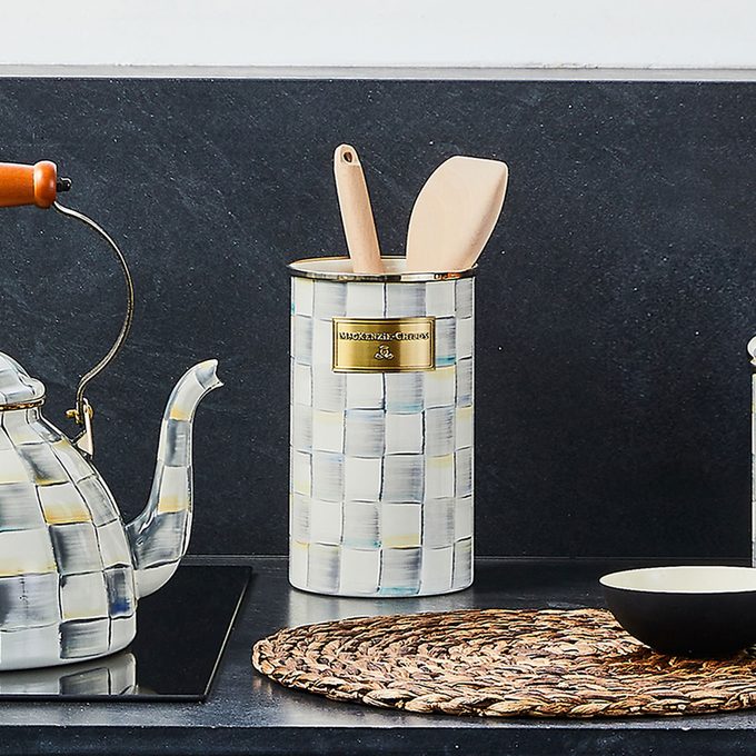 Sterling Check Utensils Holder