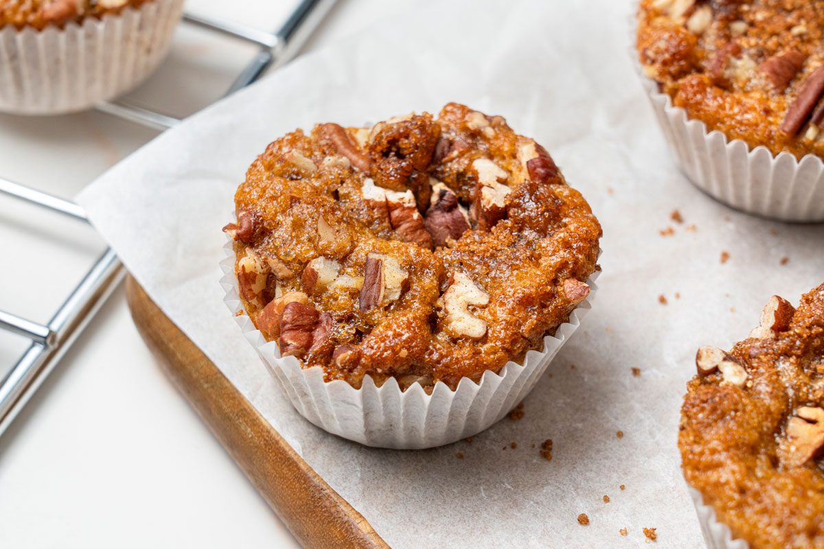 3/4 shot of Butterscotch Muffins