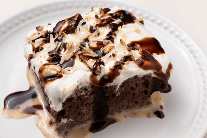 German Chocolate Tres Leches Cake