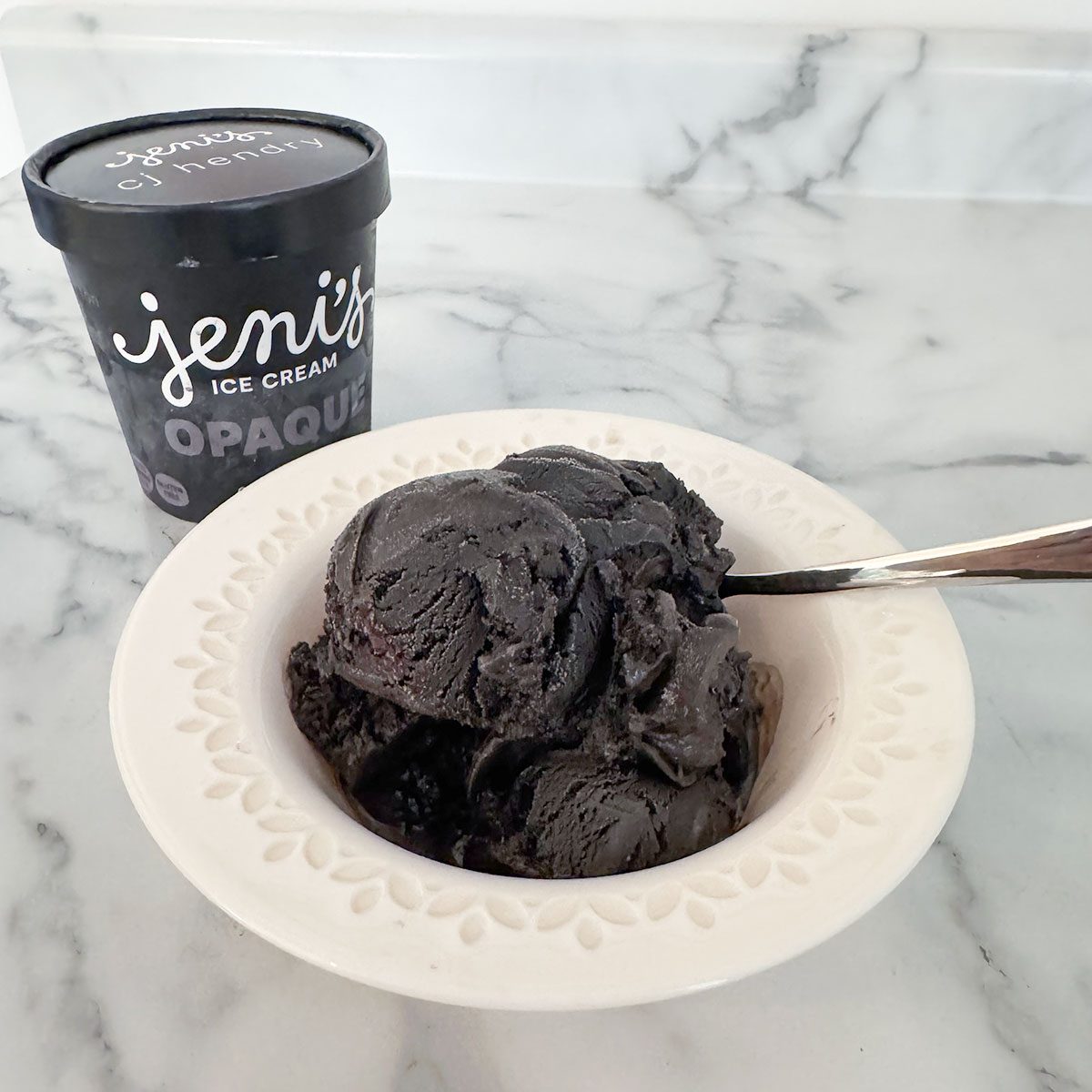 I Tried The New Jeni's Ice Cream Opaque Flavor 