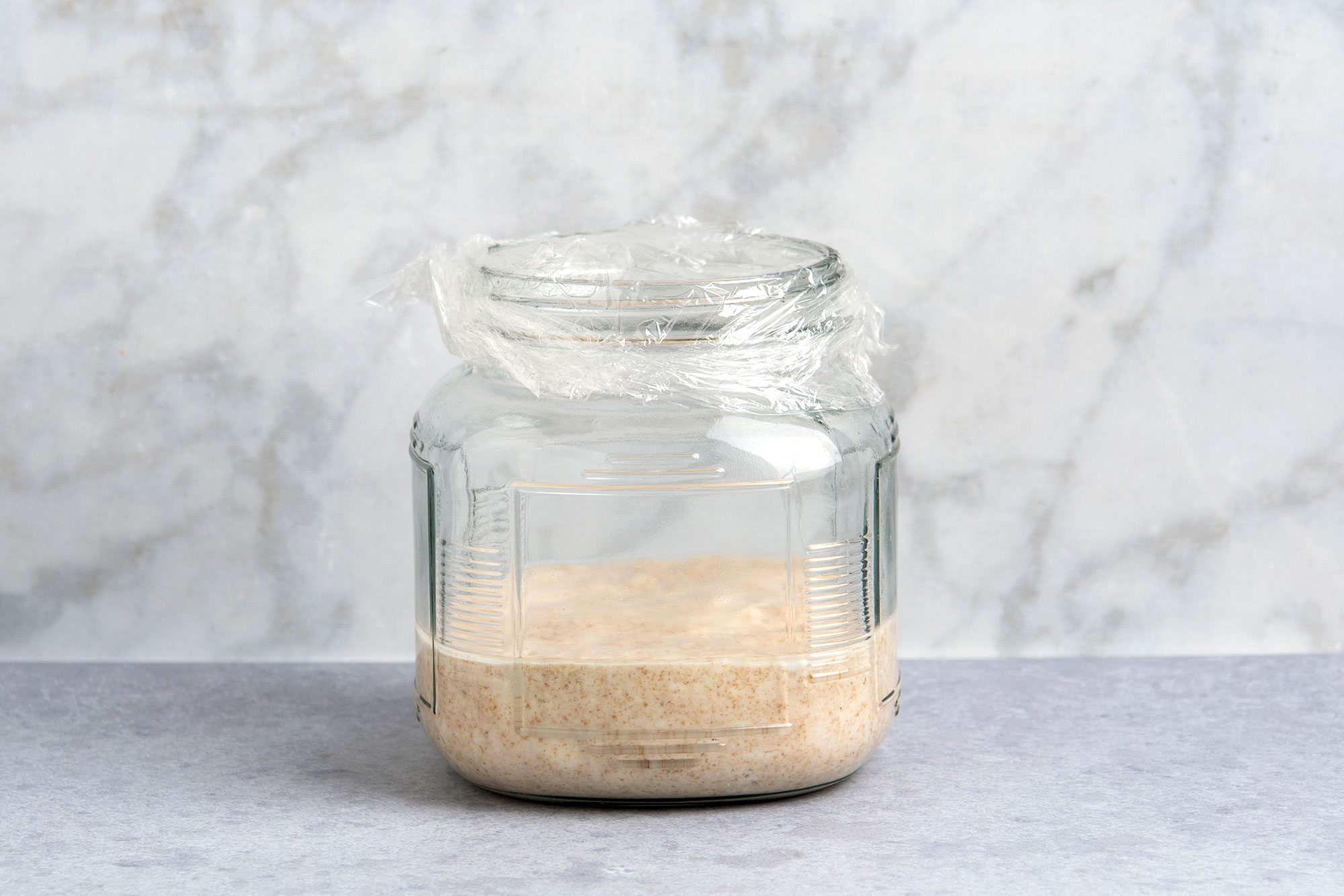 Cover loosely with plastic wrap