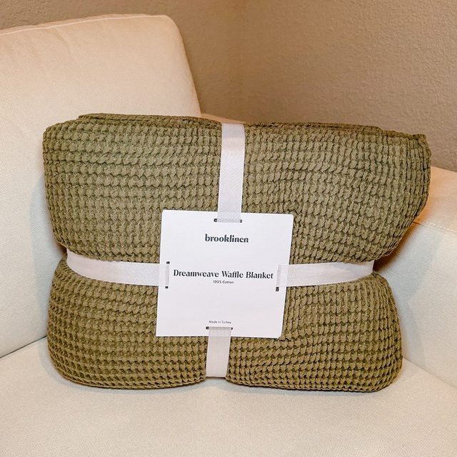 Brooklinen Dreamweave Waffle Blanket