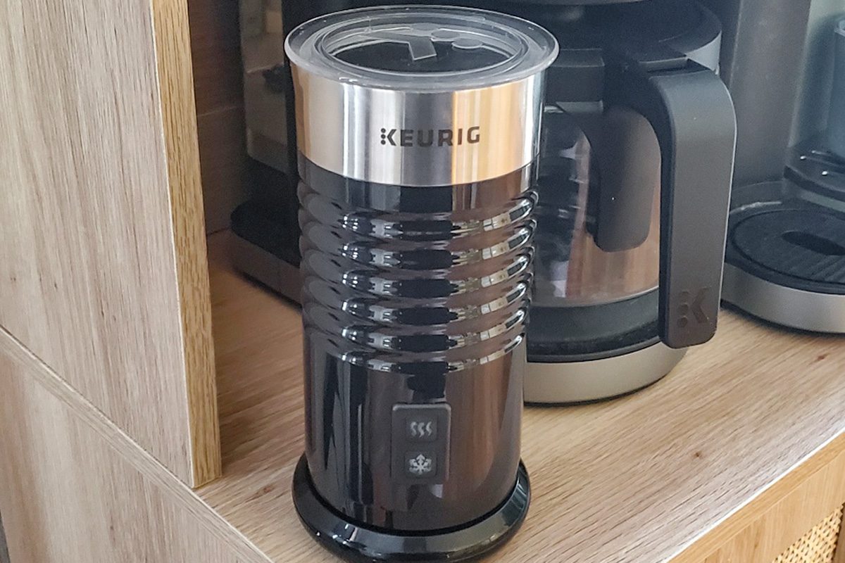 Keurig’s At-Home Milk Frother Turns Any Coffee Into a Cafe-Style Drink