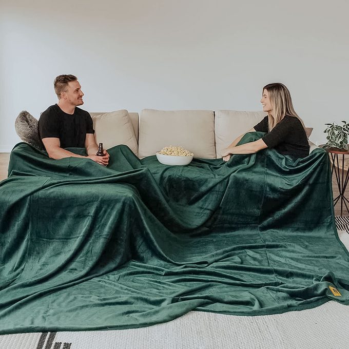 Big Blanket Co. Original Stretch Blanket 01 Via Amazon.com