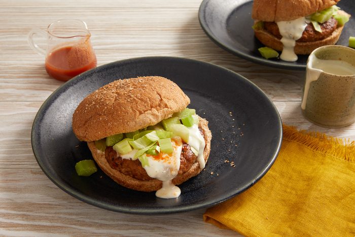 Buffalo Turkey Burgers