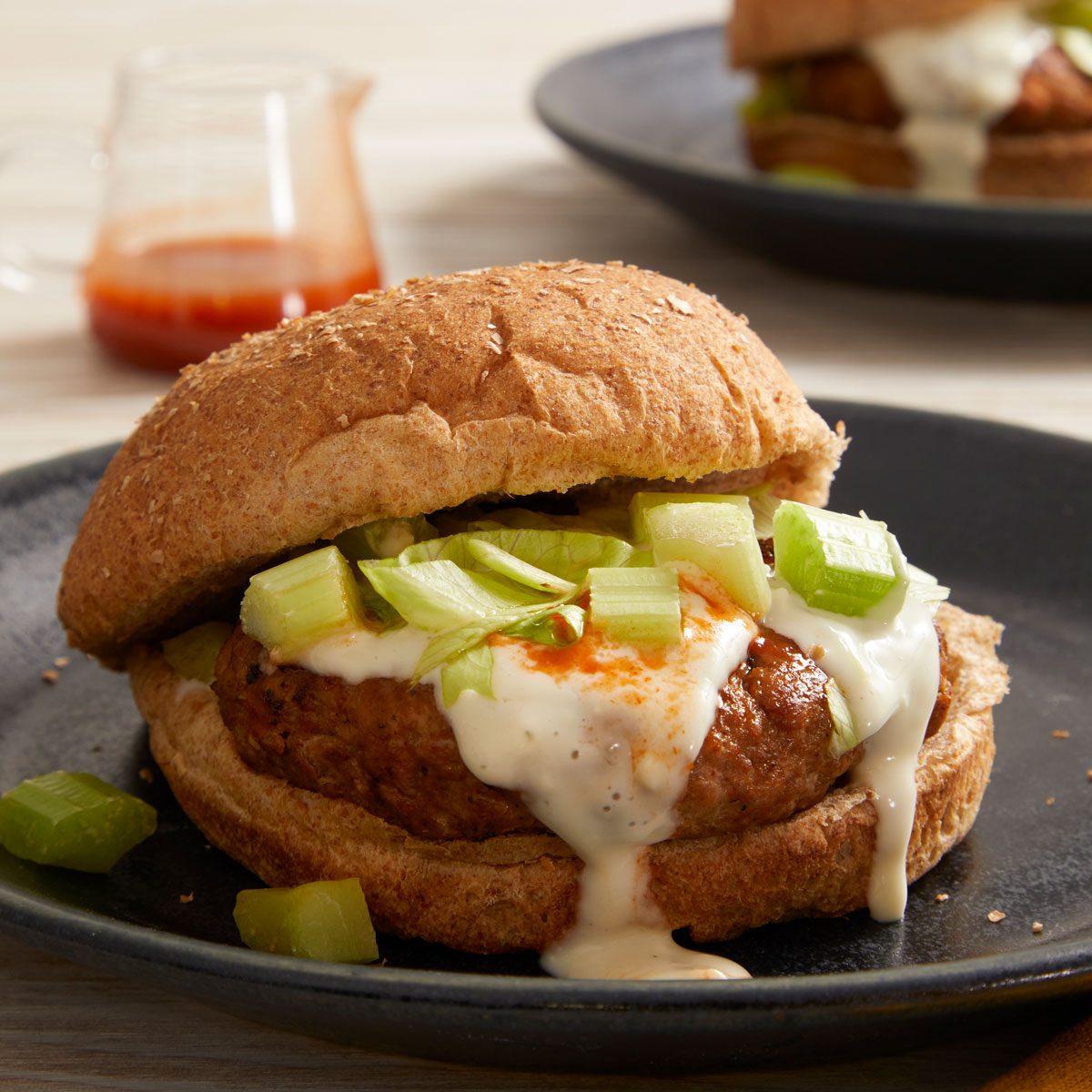 Buffalo Turkey Burgers