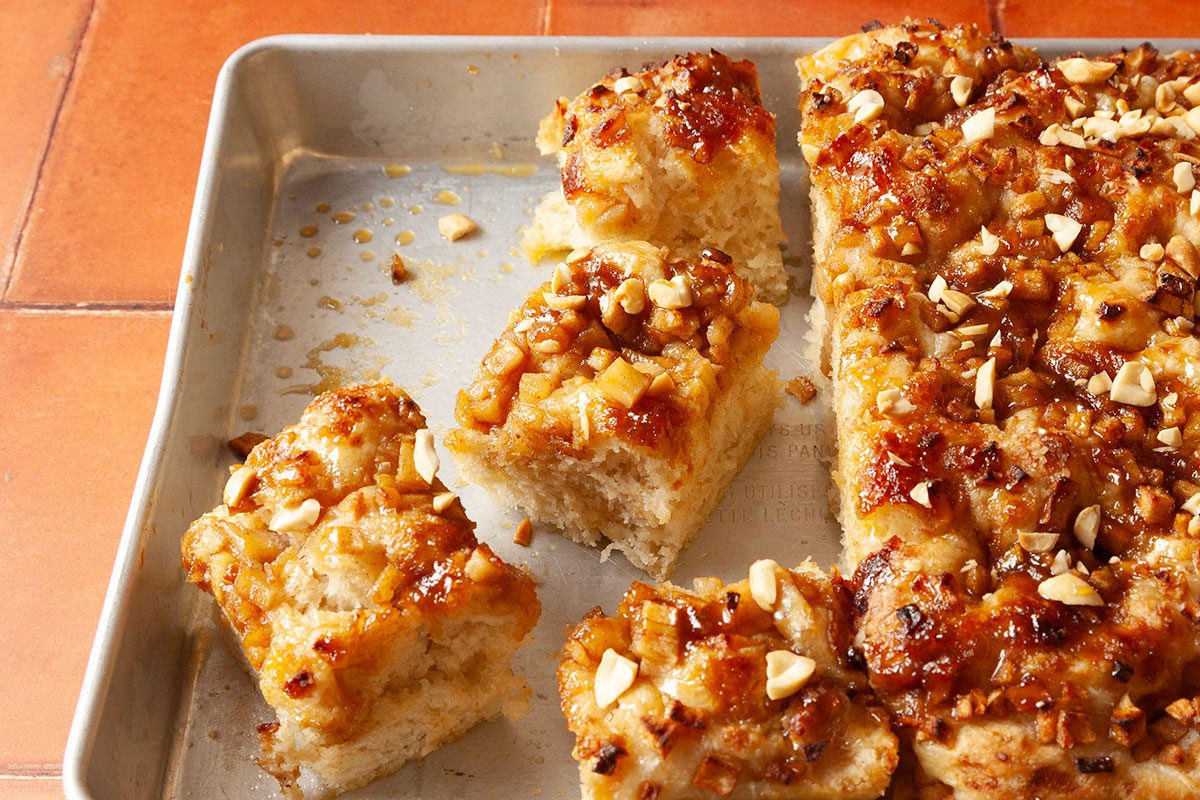 Caramel Apple Focaccia