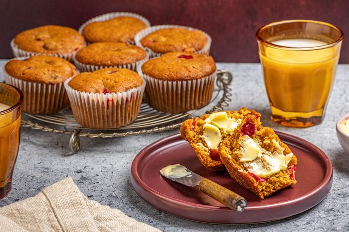 Cranberry Pumpkin Muffins