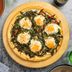 Arugula and Mushroom Breakfast Pizza