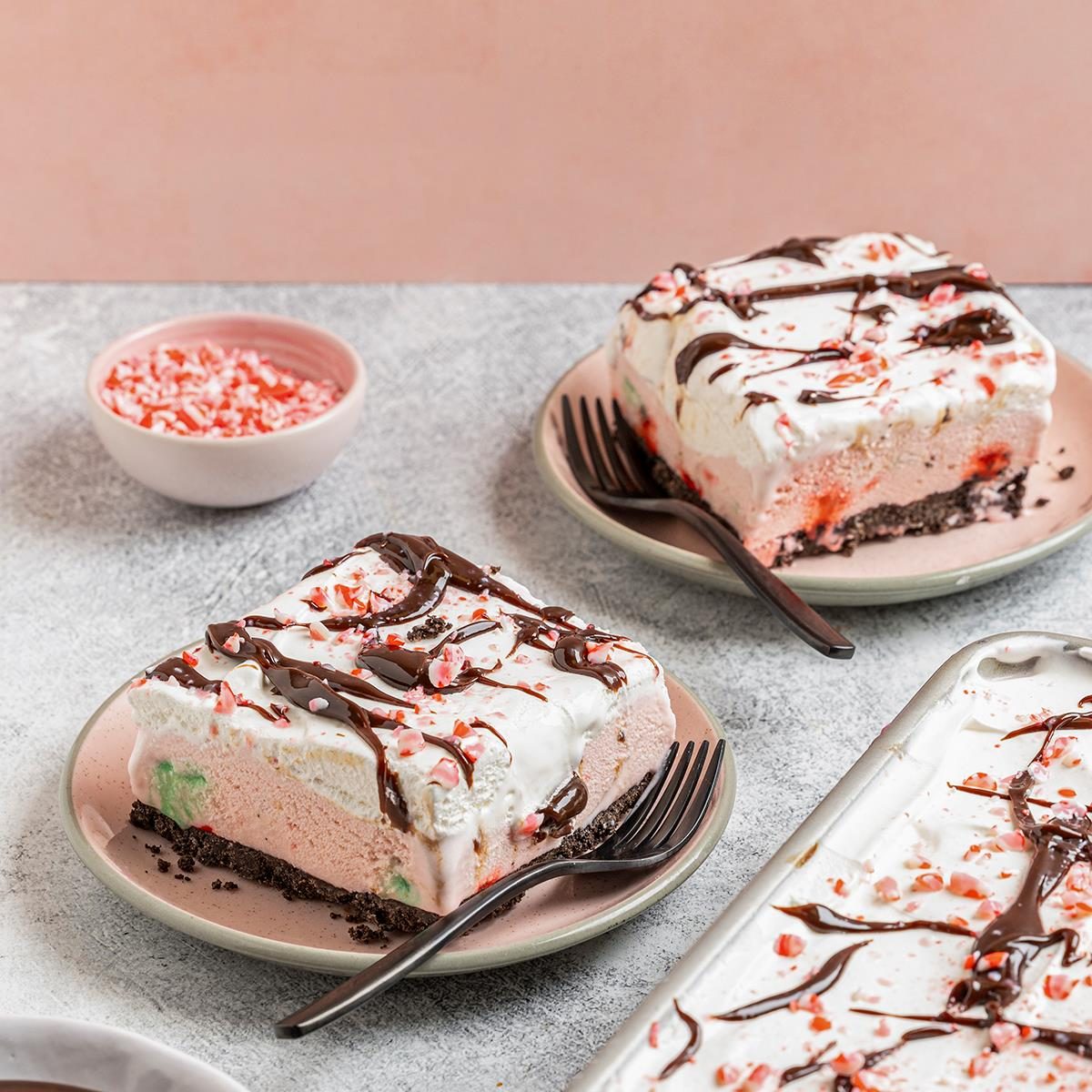 Peppermint Ice Cream Dessert