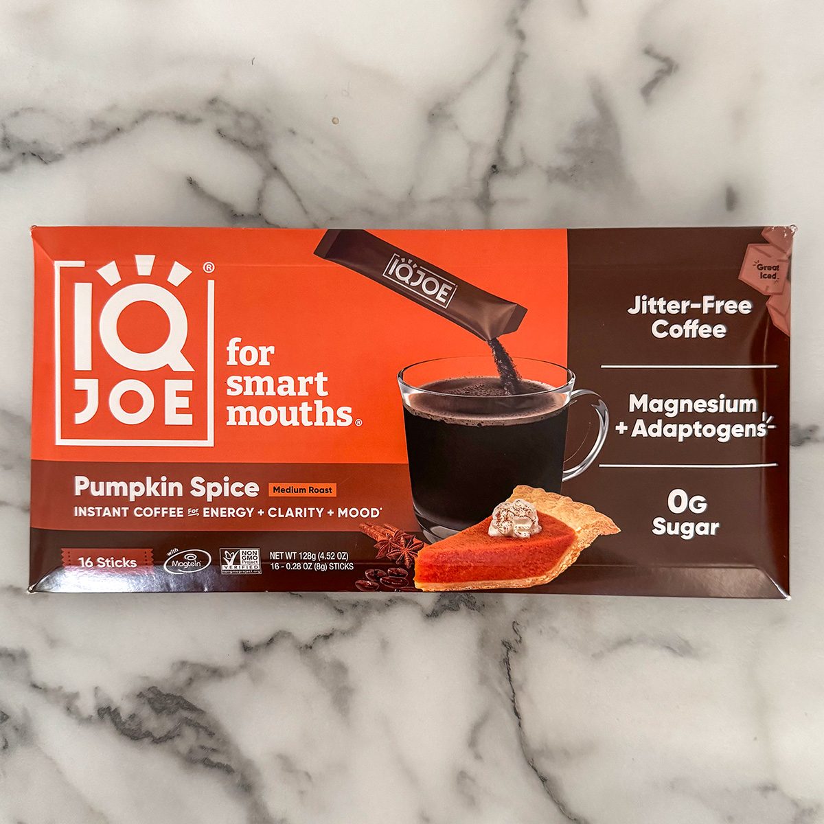 Iq Joe Pumpkin Spice Instant Coffee 