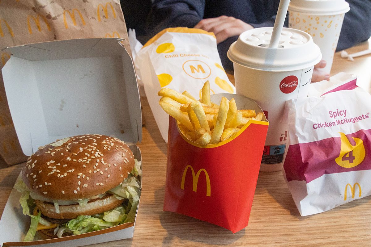 McDonald's store facade