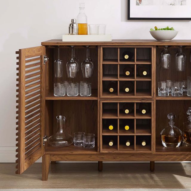Mid Century Modern Bar Cabinet