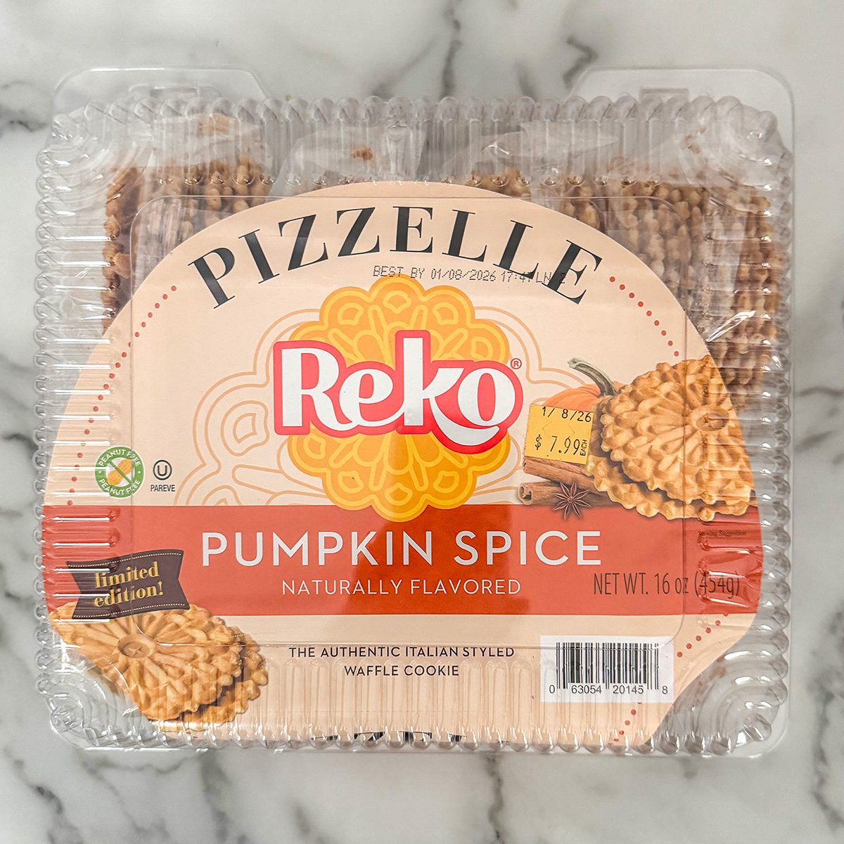 Reko Pumpkin Spice Pizzelles 