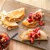 Turkey Quesadillas with Cranberry Salsa