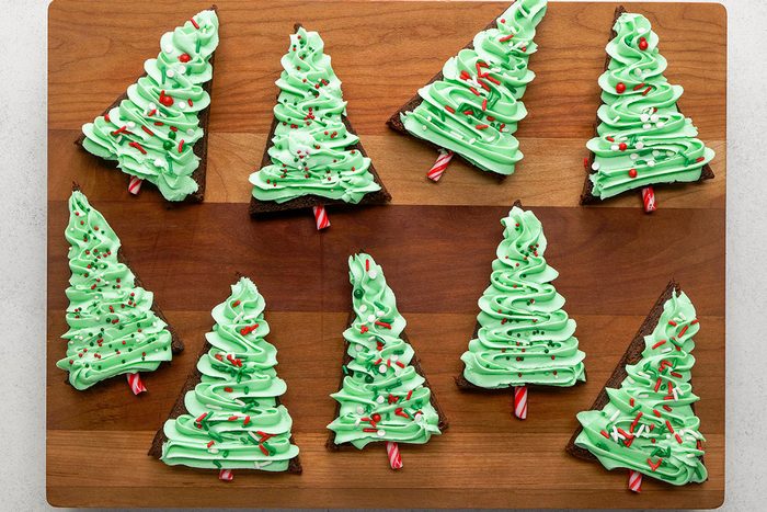 Christmas Tree Brownies