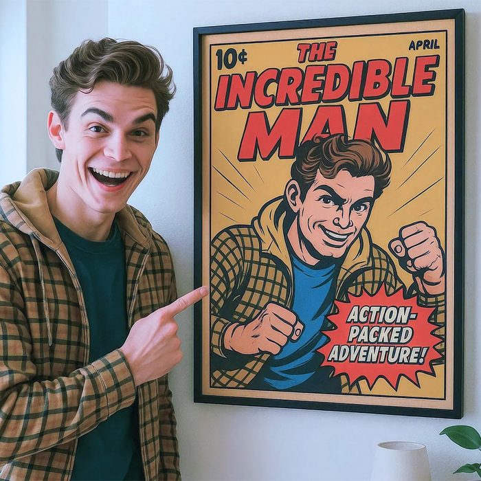 Comic Book Art Via Etsy.com