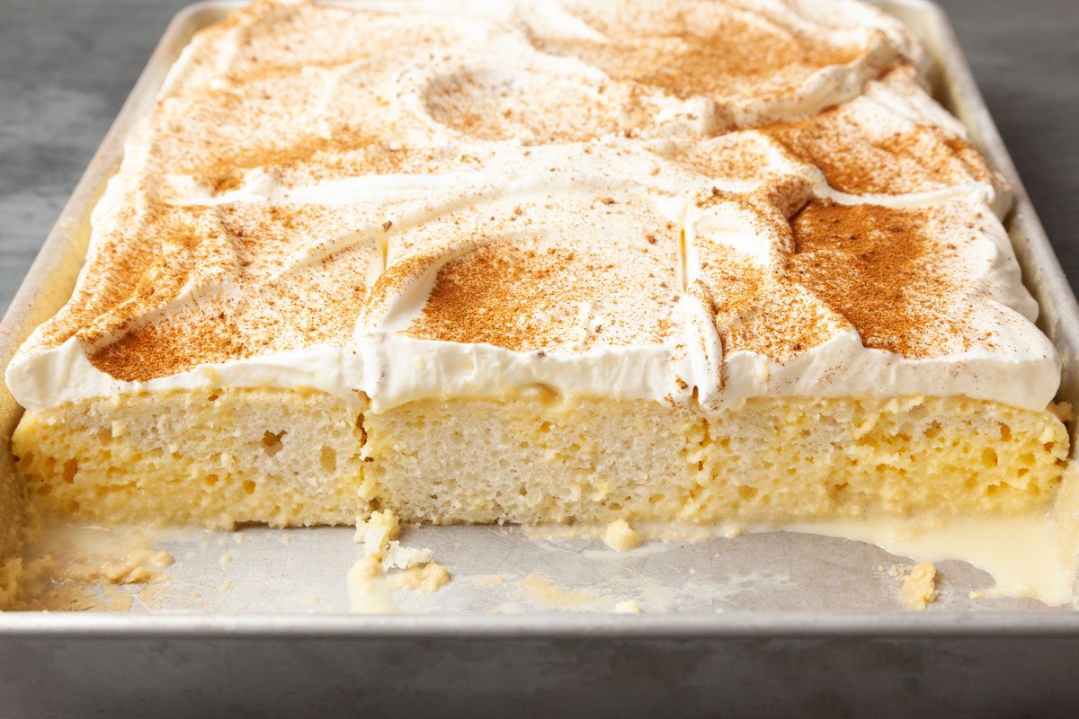 Eggnog Tres Leches 