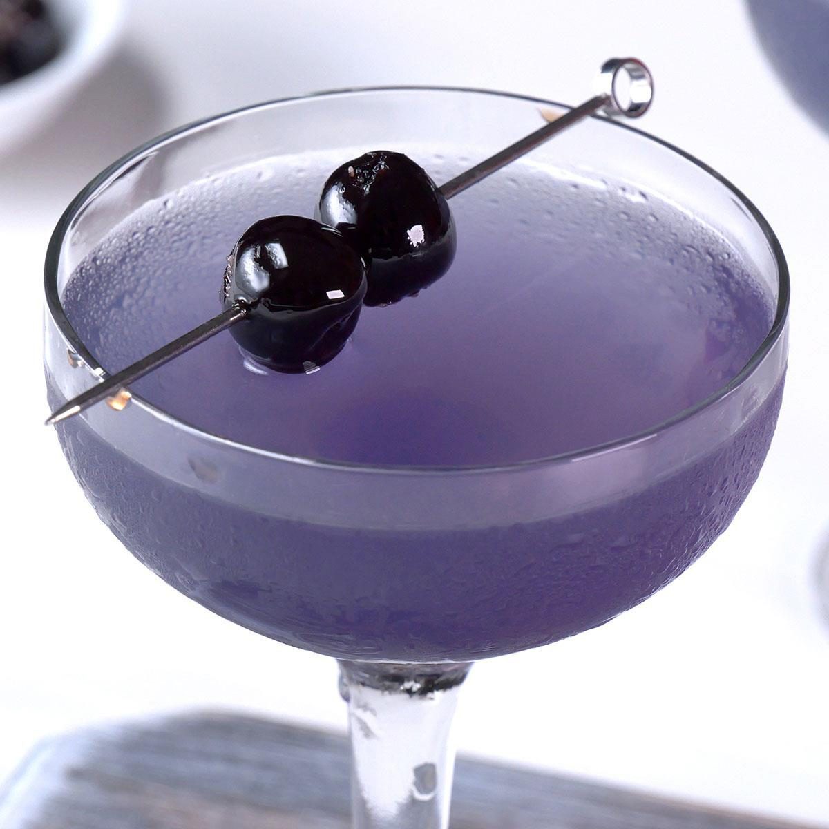Glamorous Cocktails To Celebrate Your Showgirl Era Elizabeth Taylor Aviation Cocktail
