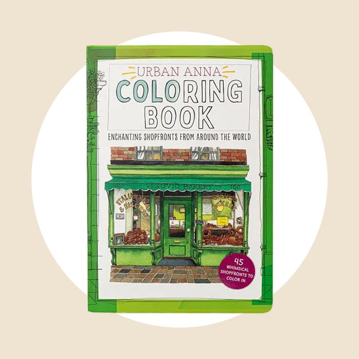 Global Shopfronts Wanderlust Coloring Book