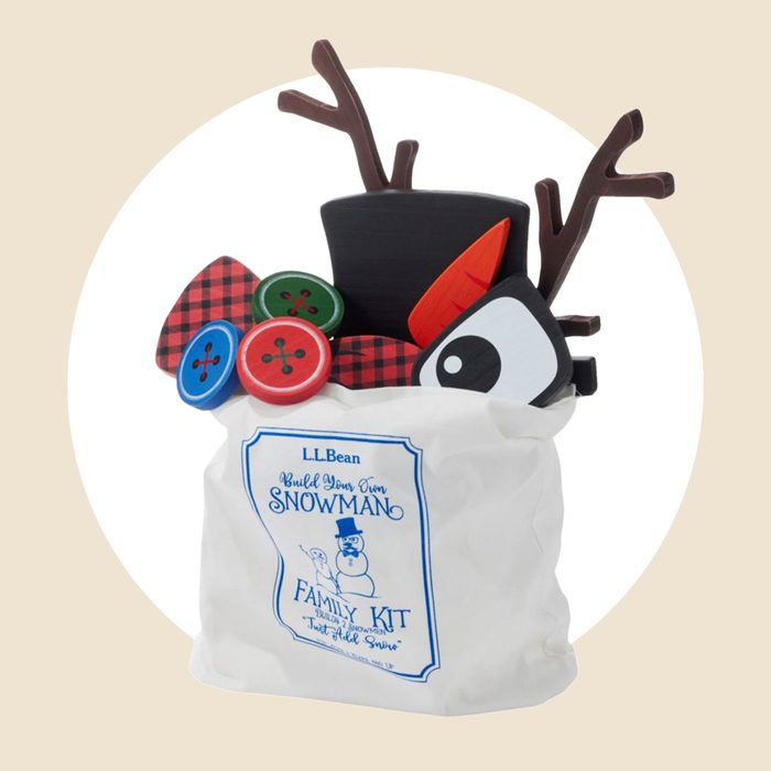 L.l. Bean Snowman Family Kit